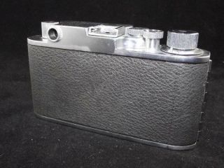 Rare Minolta 35 Rangefinder Camera w/Super Rokkor 2.  8 f=45mm Lens/Case - Repair 7