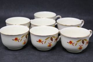 Old Fashioned Tea Cups Vintage Tea Cups China & Dinnerware Autumn Leaf Id 450
