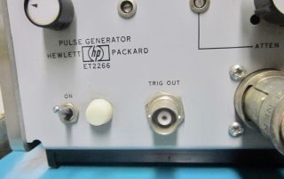 Vintage Hp Et2266 Pulse Generator Plus Gr874 To Bnc And Power Cord