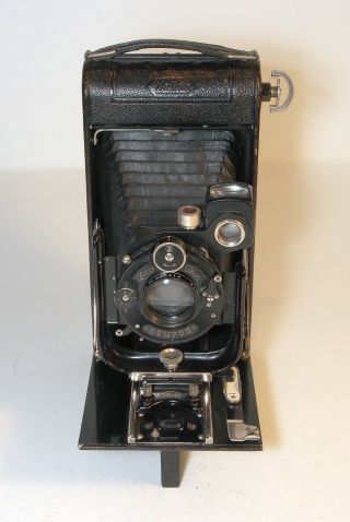 Zeiss Ikon Halloh 506/1 8x10.  5cm Folding camera,  Tessar 12cm f4.  5 lens,  case 2