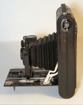 Zeiss Ikon Halloh 506/1 8x10.  5cm Folding camera,  Tessar 12cm f4.  5 lens,  case 4