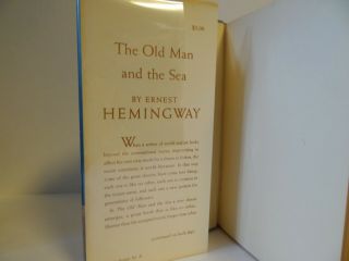 THE OLD MAN AND THE SEA Ernest Hemingway First Edition 1st Print,  A & Seal 1952 11