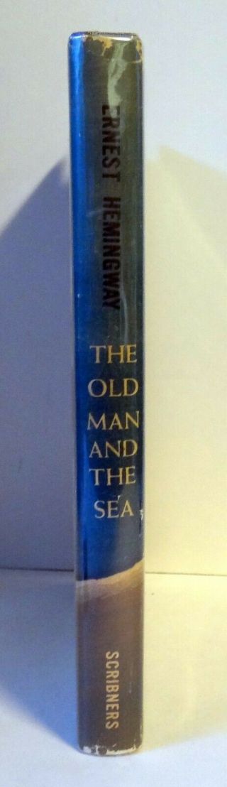 THE OLD MAN AND THE SEA Ernest Hemingway First Edition 1st Print,  A & Seal 1952 3