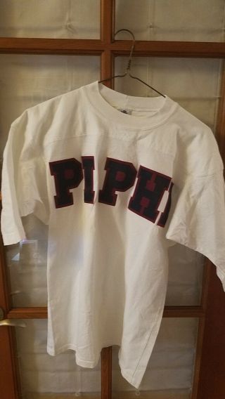 Pi Beta Phi Vintage Sorority Signature Sportswear Stitched T Shirt Size M