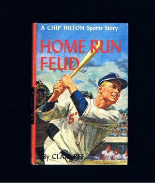 Vintage Baseball Chip Hilton Adventure Home Run Feud 1 Ed Ex Cond