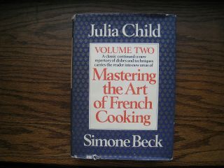 Julia Child/mastering The Art Of French Cooking Volume Two/signed First Edition