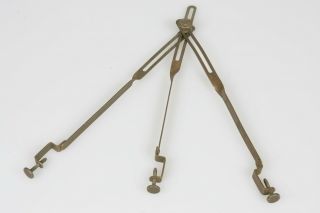 Antique Eastman Brass Tripod Brace For Use With Wooden Folmer & Schwing Tripods