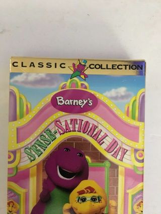 Barney ' s Sense - Sational Day (VHS 1997) - RARE VINTAGE - SHIPS N 24 HRS 2
