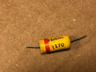 Vintage Federal 1170 Diode 1950s For Tube Amplifier (2 Available)