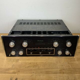 Mcintosh C28 Stereo Preamplifier,  Plug And Play Ready,  Glass