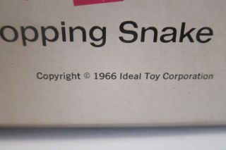 Vintage 1966/67 2326 - 7 “SNAKE ' S ALIVE” game by Ideal Toy,  USA 6