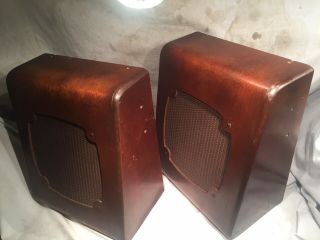 Hi - Fi RCA SL12 MI - 12458 Extended Range Speakers in MI - 13253 BAFFLE CABINETS 10