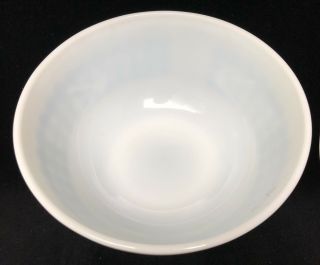 Vintage Pyrex Mixing Bowl Blue Polka Dot 403 2 1/2 QT Ovenware Made in USA 5