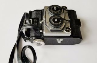 Iso Duplex 120 Italian Stereo Camera,  Seconic Exposure Meter,  Travel case 3