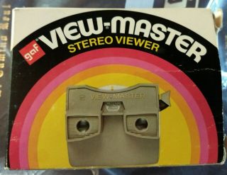 Vintage GAF View - Master Standard Stereo Viewer Box Made in USA 3