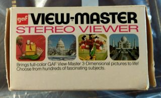Vintage GAF View - Master Standard Stereo Viewer Box Made in USA 4