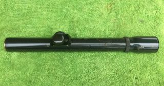 Vintage Weaver K 2.  5 Rifle Scope El Paso Tex.  U.  S.  A.  With Post Reticle