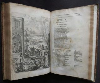 GEORGE SANDYS 1632 OVIDS METAMORPHOSIS Englished & Mythologiz ' d ENGRAVINGS 10