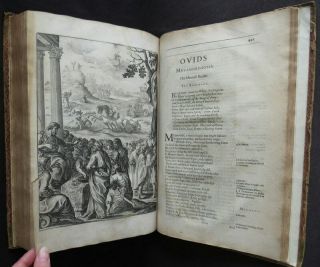 GEORGE SANDYS 1632 OVIDS METAMORPHOSIS Englished & Mythologiz ' d ENGRAVINGS 11
