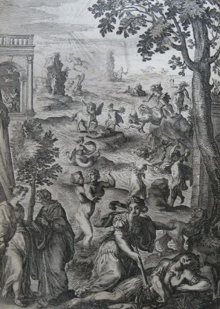 GEORGE SANDYS 1632 OVIDS METAMORPHOSIS Englished & Mythologiz ' d ENGRAVINGS 4