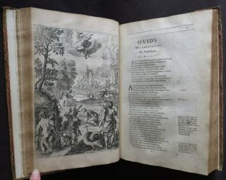 GEORGE SANDYS 1632 OVIDS METAMORPHOSIS Englished & Mythologiz ' d ENGRAVINGS 7