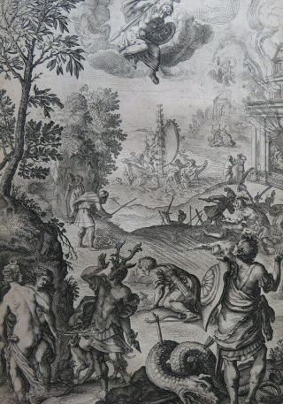 GEORGE SANDYS 1632 OVIDS METAMORPHOSIS Englished & Mythologiz ' d ENGRAVINGS 8