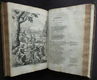 GEORGE SANDYS 1632 OVIDS METAMORPHOSIS Englished & Mythologiz ' d ENGRAVINGS 9