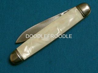 Vintage Imperial Prov Ri Usa Mystery Magic Trick Folding Knife Knives Pen Pocket