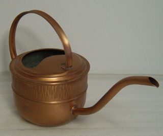 Vintage 60s Copper Watering Can