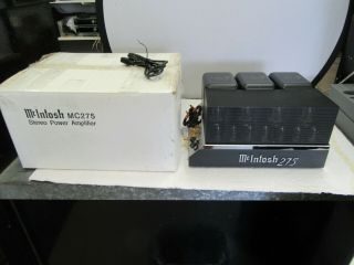 Mcintosh Mc 275 Mk Iiii Tubed Stereo Power Amplifier With Box