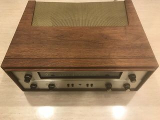 Fisher 400 Stereo Tube Receiver With Wood Case