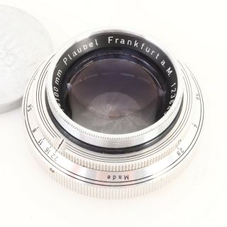 :plaubel Frankfurt Anticomar 100mm F2.  9 Lens For Makina Iii Cameras