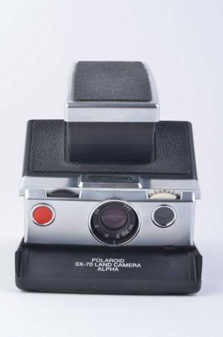 Exc,  Polaroid Sx - 70 Land Camera Alpha Model Black,  Great