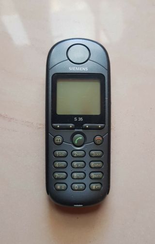 Siemens S35 Gray  Cell Phone Collectible Very Rare