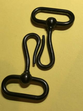 Vintage Winchester Hook Swivels With Eye Bases