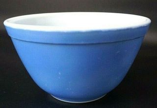 Vintage Pyrex 1 1/2 Pints Primary Blue Nesting Mixing Bowl 401 Ovenware.