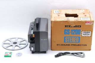【EXC,  BOXED】ELMO GS - 1200 Stereo Sound 8 Projector from Japan 067 2
