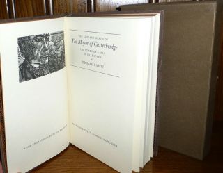 Folio Society First Edition - The Mayor of Casterbridge by Thomas Hardy 2