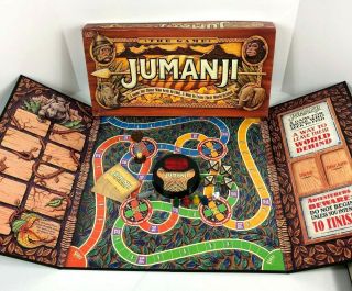 Vintage Jumanji Milton Bradley Board Game