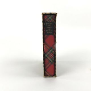Poems and Songs of Robert Burns Collins London Glasgow with Box Vintage 2