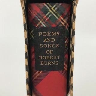 Poems and Songs of Robert Burns Collins London Glasgow with Box Vintage 3
