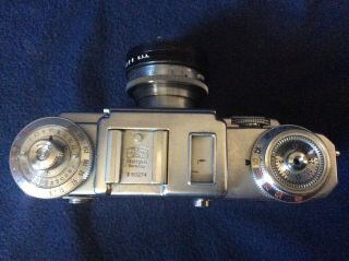 Contax IIIa Rangefinder Camera w/Carl Zeiss Sonnar 1:2 f=50mm Lens 4