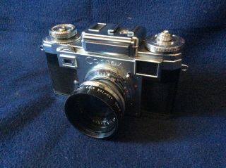 Contax IIIa Rangefinder Camera w/Carl Zeiss Sonnar 1:2 f=50mm Lens 8