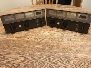 Ampex Tube Amps 10watt 6v6 Output,  An Execeptionally - Pair