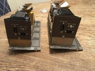 Ampex tube amps 10watt 6V6 output,  AN EXECEPTIONALLY - PAIR 2