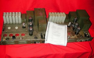US Signal Corps Western Electric UTC 6L6 Tube 115 - 230V Power Amplifiers [Pair] 10