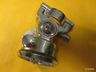 Vintage Craig - Thalhammer Chrome Tilting Tripod Head For 16mm Film Camera