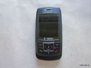Blue Vintage Samsung T - Mobile Slider Cell Phone w/ Charger (PN SGH - T429) 2