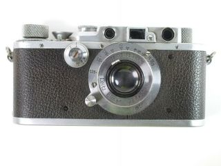 Leica IIIa camera w/Leitz ELMAR 50mm f3.  5 lens & instructions SN 216154 - RL 2