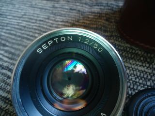 VOIGTLANDER SEPTON 1:2/50 Camera Lens 3